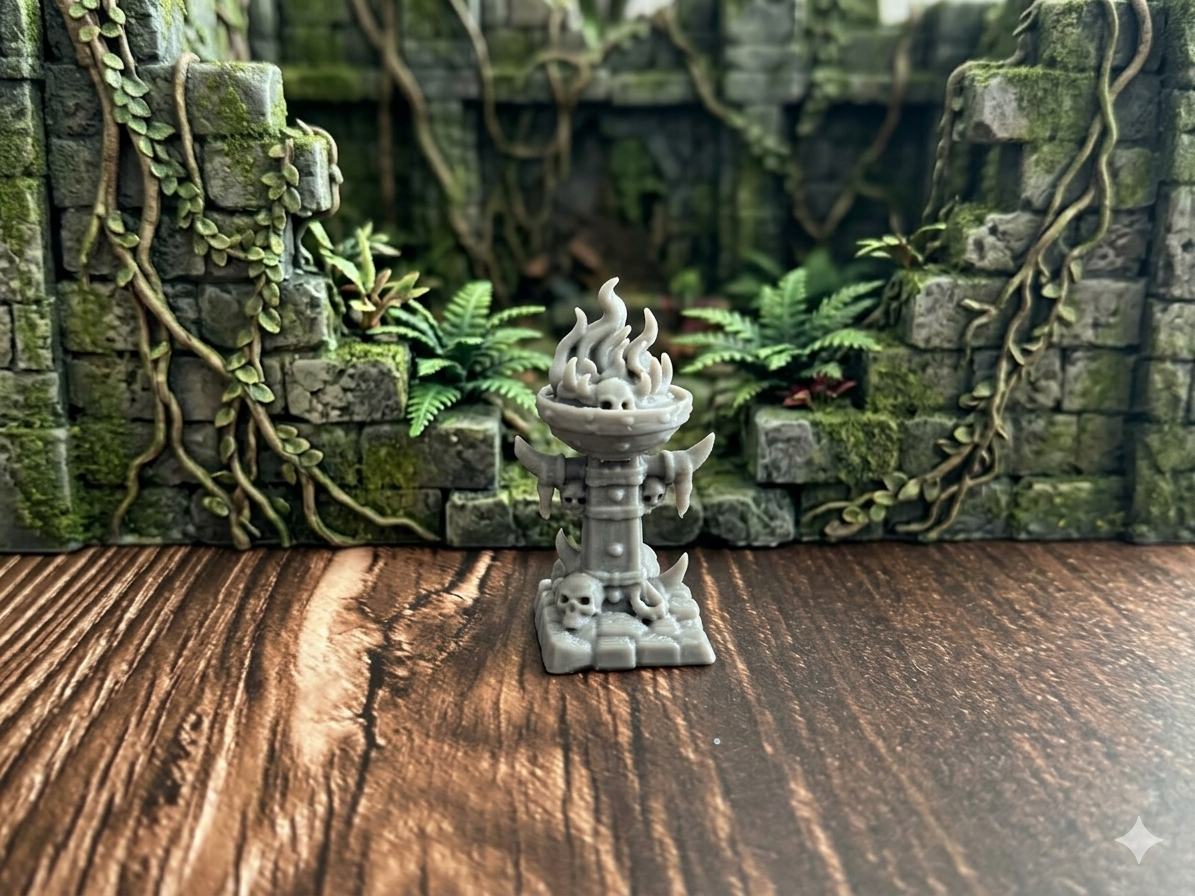 Dschungel-Opferfeuerschale