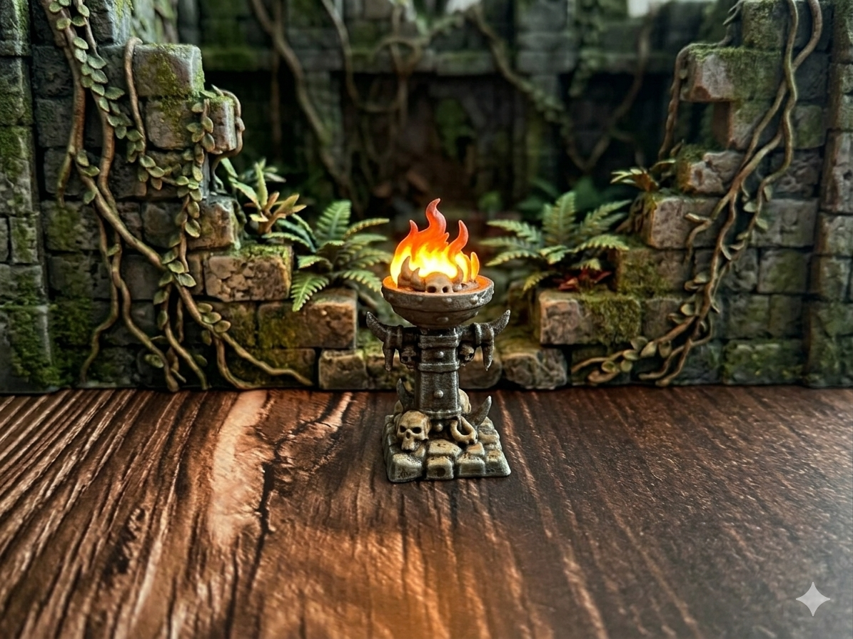 Dschungel-Opferfeuerschale