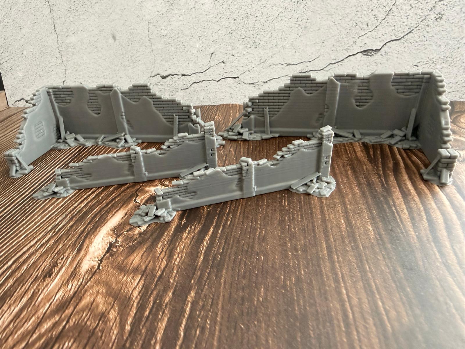 Ruinenstraße Komplett-Set 5 Teile