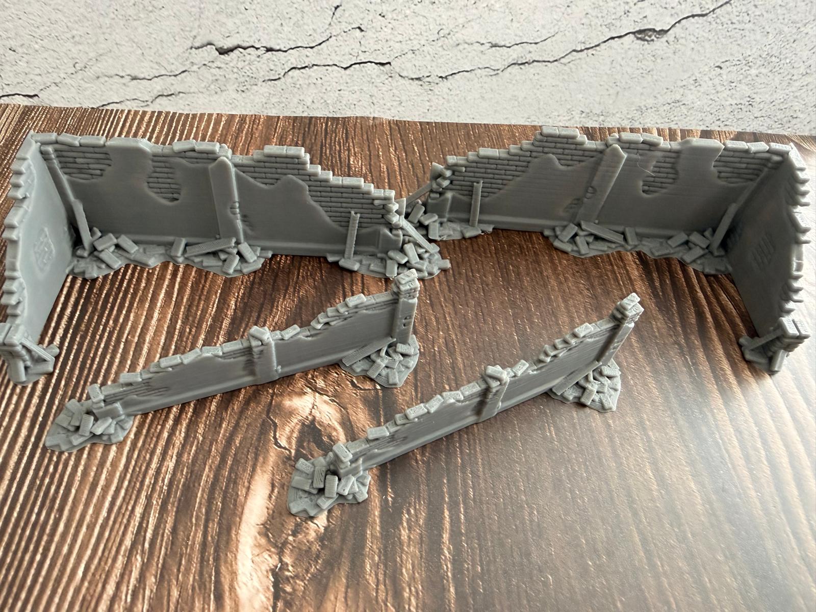 Ruinenstraße Komplett-Set 5 Teile