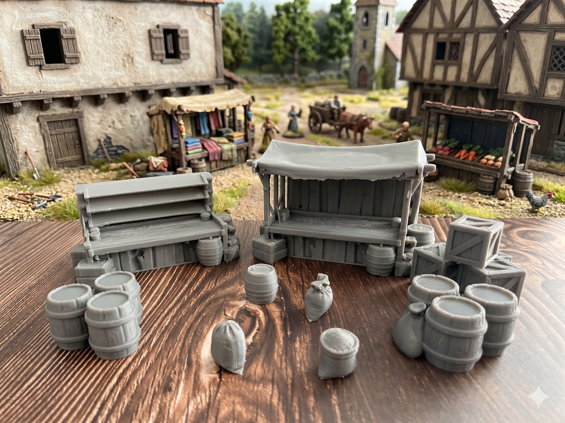 Mittelalter Dorf Starter Set