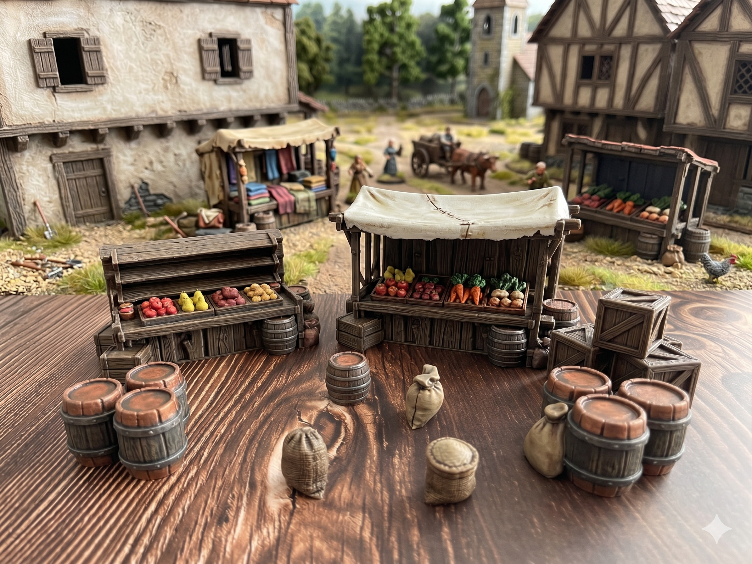 Mittelalter Dorf Starter Set