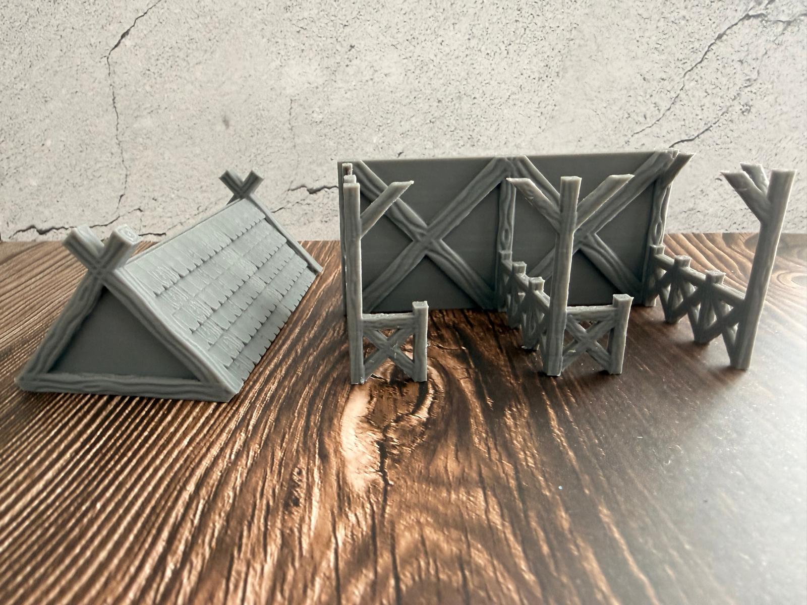 Mittelalterliche Fachwerk-Scheune